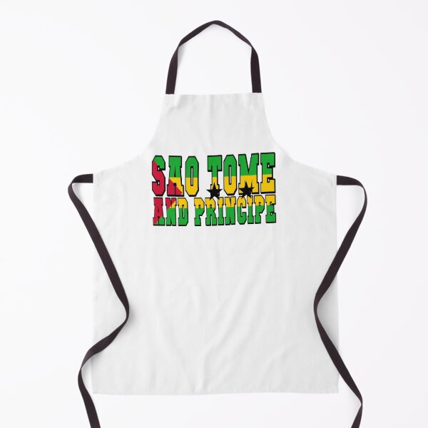 Item preview, Sao Tome and Principe Country Flag Typography designed and sold by TravelWish.