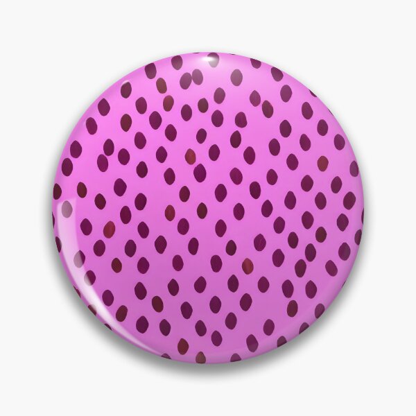 Item preview, Abstract Pink Polka Dot Dalmatian Pattern Maroon for Maximalist Eclectic Decor designed and sold by kathrynchill.