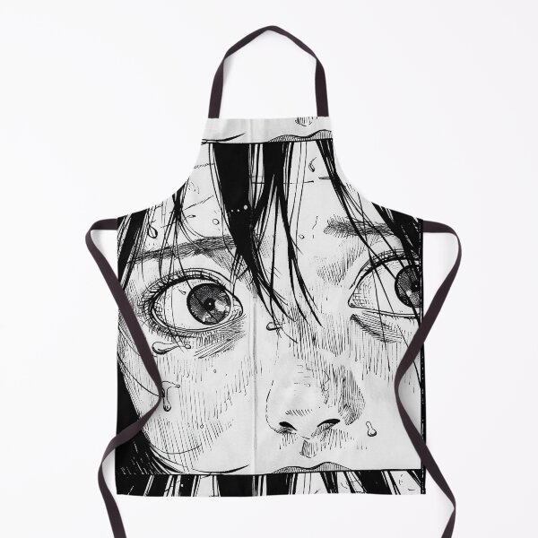 Item preview, Gaze – black and white horror manga anime girl designed and sold by ForsakenFrames.