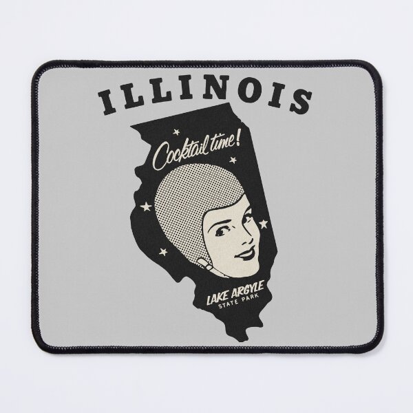 Item preview, Vintage Illinois State Park Swim Cocktail Lady designed and sold by Kujo Dangerous Vintage.