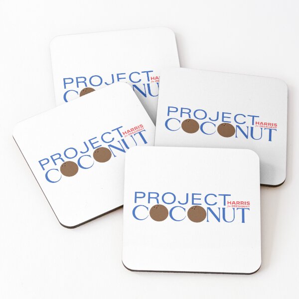Item preview, Project Coconut Kamala Harris for President (blue) designed and sold by matchacows.