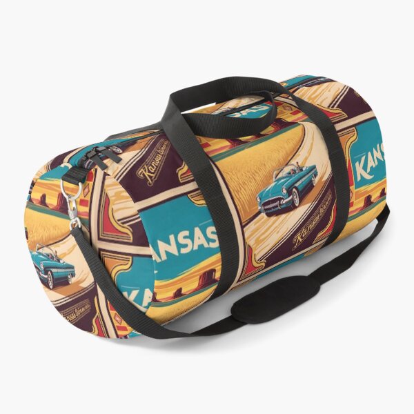 Item preview, Kansas USA American Vintage Travel Tourism designed and sold by TravelersGems.