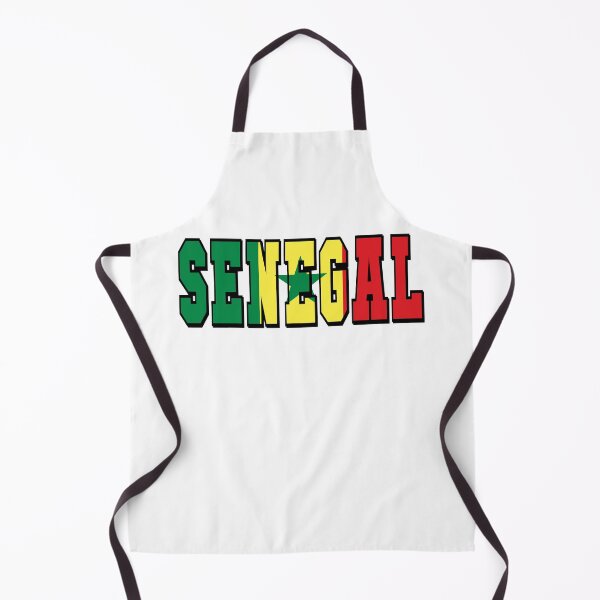 Item preview, Senegal Country Flag Typography designed and sold by TravelWish.