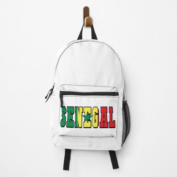 Item preview, Senegal Country Flag Typography designed and sold by TravelWish.