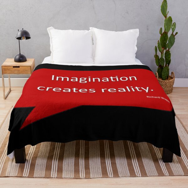 Item preview, Imagination Creates Reality Quote designed and sold by TheatreOfMusic.