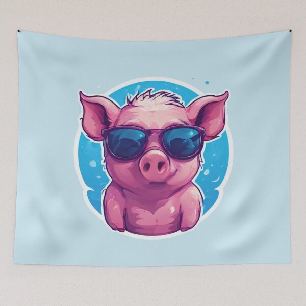 Item preview, Cool Pig designed and sold by Planetporridge.