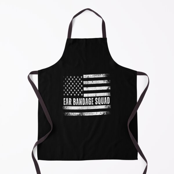 Item preview, Funny Ear Bandage Squad, Ear Bandage Squad Patriotic USA American Flag Men Women designed and sold by iam8lu3.