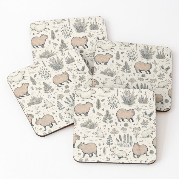 Item preview, Chill Capybara: Master of Relaxation designed and sold by Furbulous Faces.