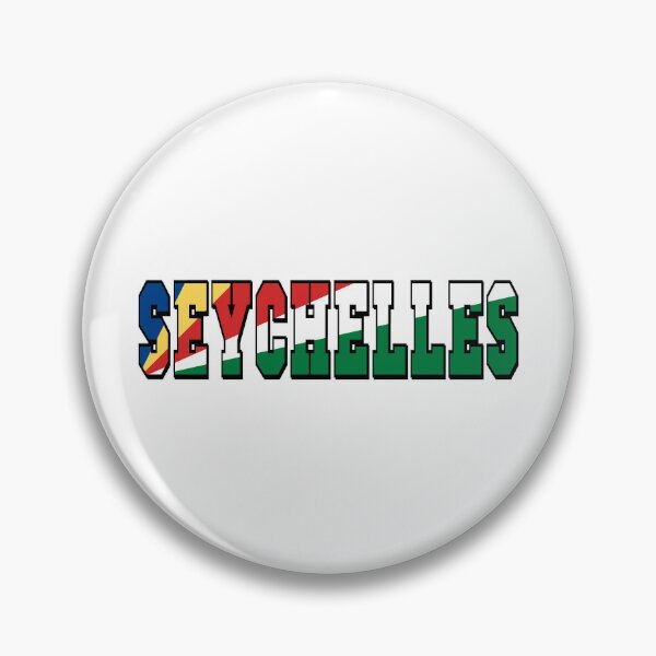 Item preview, Seychelles Country Flag Typography designed and sold by TravelWish.