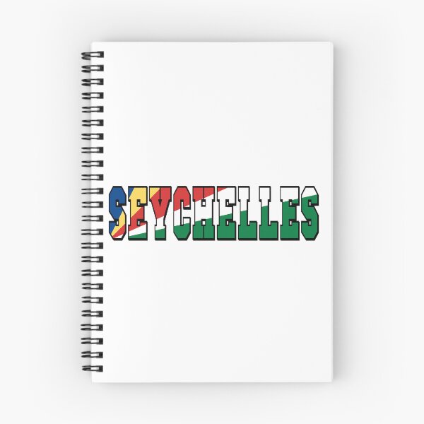 Item preview, Seychelles Country Flag Typography designed and sold by TravelWish.