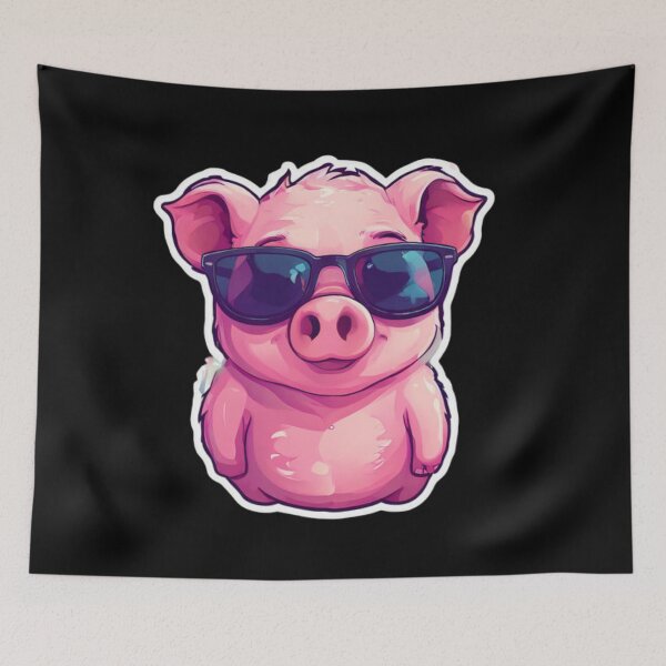 Item preview, Funny Pig designed and sold by Planetporridge.