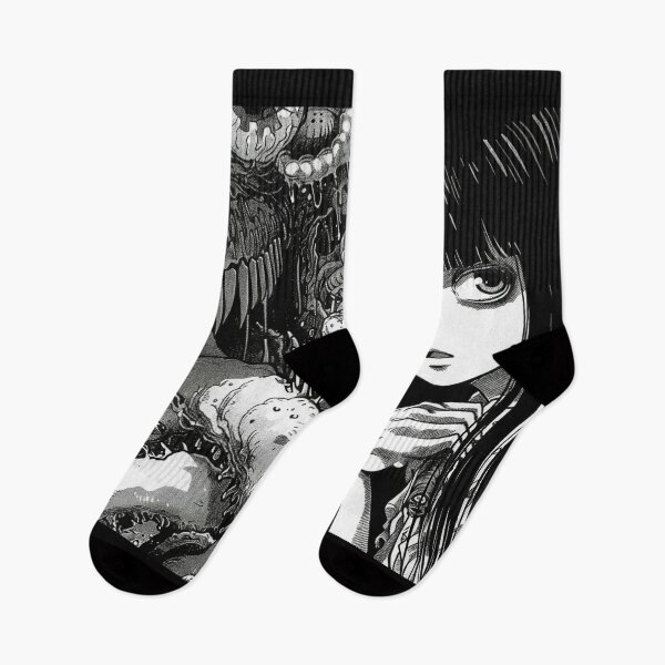 Item preview, whatever – black and white horror manga anime girl designed and sold by ForsakenFrames.