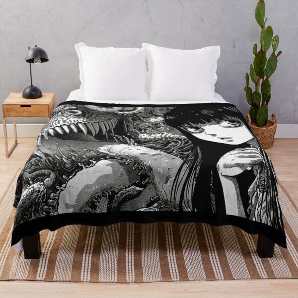 Item preview, whatever – black and white horror manga anime girl designed and sold by ForsakenFrames.
