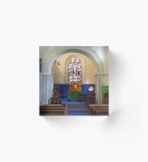 St. Thomas The Apostle Main Aisle Acrylic Block