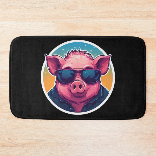 Item preview, Pig in Sunglasses designed and sold by Planetporridge.