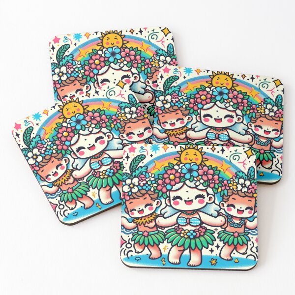 Item preview, Enchanting Hula Kids - 119 designed and sold by sagaofsilence.