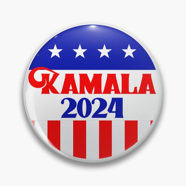 Item preview, Kamala Harris 2024: estilo de botón de campaña vintage designed and sold by shaggylocks.
