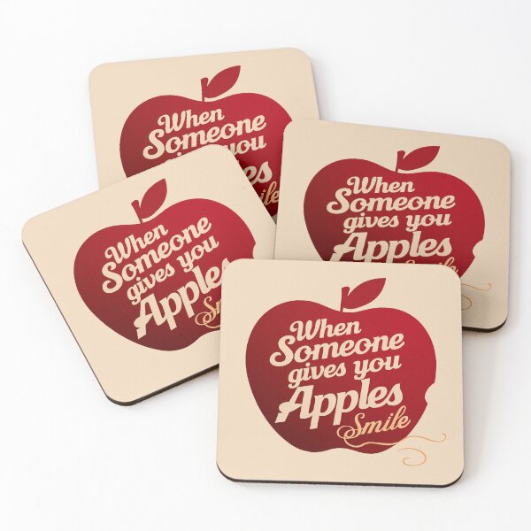 Item preview, When someone gives you Apples Smile  designed and sold by Shorazu.