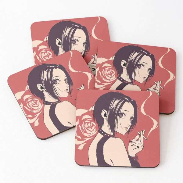 Item preview, Girl Anime style Painting Smoking Goth Art Cute designed and sold by owi-art.