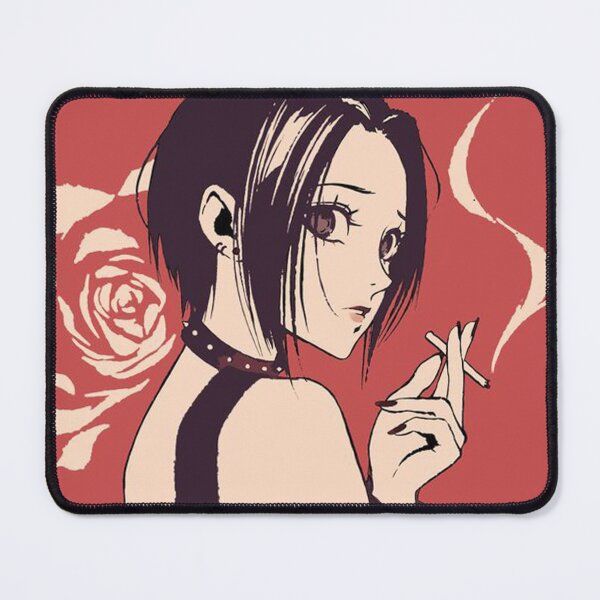 Item preview, Girl Anime style Painting Smoking Goth Art Cute designed and sold by owi-art.