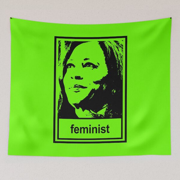 Item preview, feminism IS brat - kamala - feminist designed and sold by Thelittlelord.