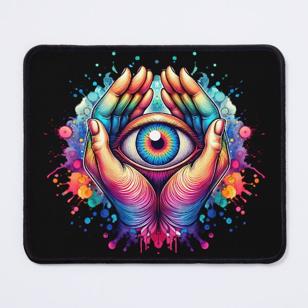 Item preview, Psychedelic colorful eye designed and sold by KaitoArtDesigns.