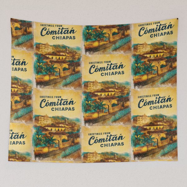 Item preview, Comitan Chiapas Mexico Magic Town Postcard Vintage Travel designed and sold by TravelPostcardGems.