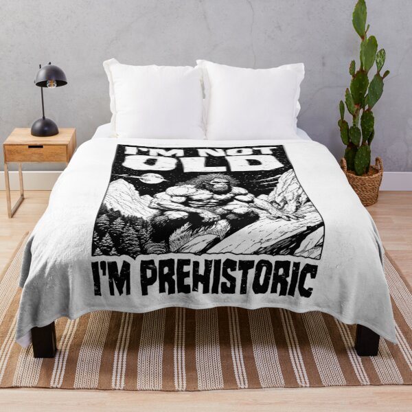 Item preview, I'm Not Old I'm Prehistoric Stone Age Neanderthal Caveman designed and sold by GrandeDuc.