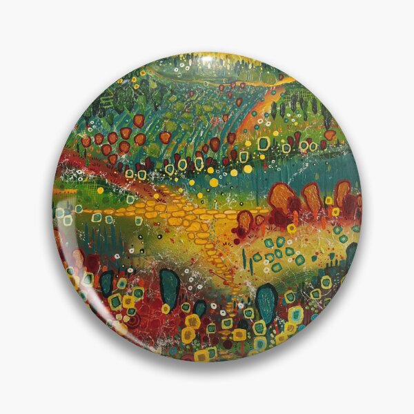 Item preview, Summer Madness - modern floral landscape, abstract floral landscape designed and sold by erikaspeirsart.