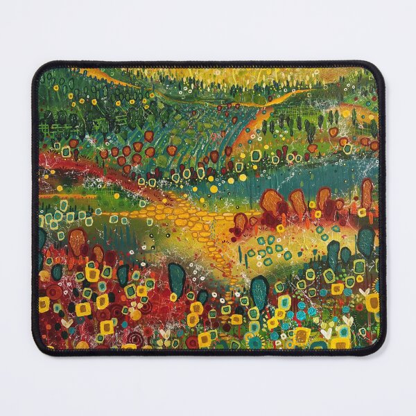 Item preview, Summer Madness - modern floral landscape, abstract floral landscape designed and sold by erikaspeirsart.