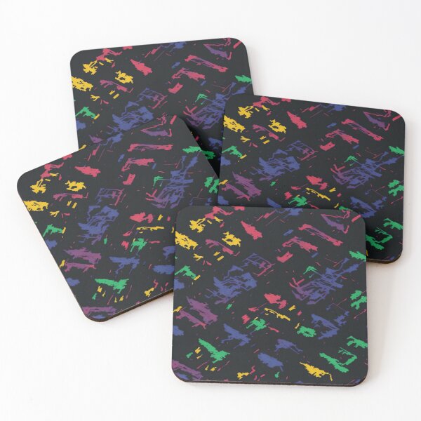 Item preview, Neon Splatter Abstract designed and sold by Daniel Haddad.