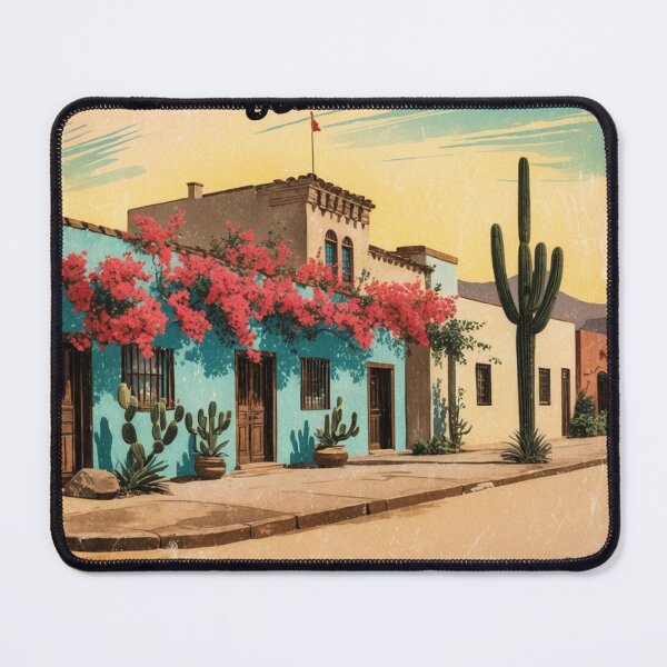Item preview, Cuatro Cienegas Coahuila Mexico Magic Town Postcard Vintage Travel designed and sold by TravelPostcardGems.