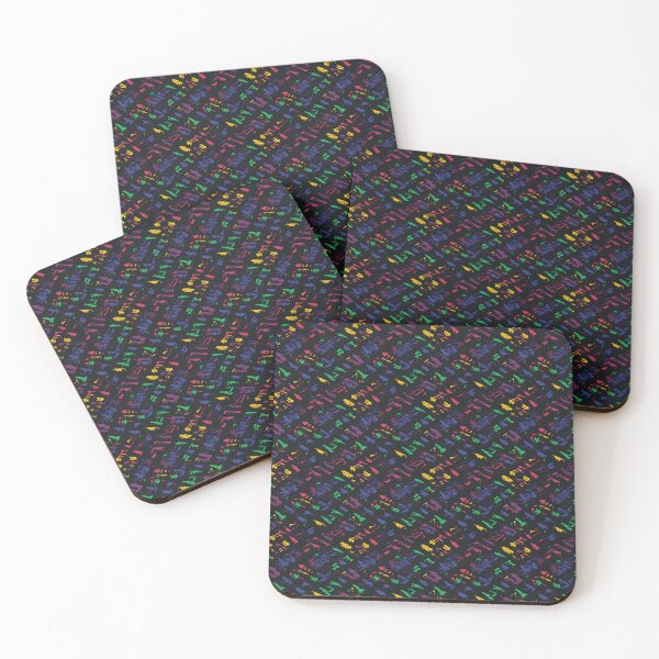 Item preview, Fluorescent Pixel Chaos designed and sold by Daniel Haddad.