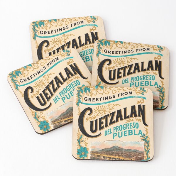 Item preview, Cuetzalan del Progreso Puebla México Pueblo Mágico Postal Vintage Travel designed and sold by TravelPostcardGems.