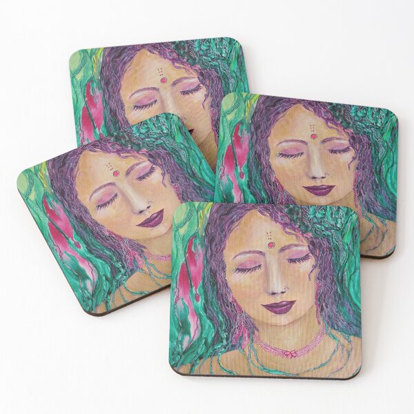 Item preview, Shamanic healer in harmony with nature designed and sold by margikunst.
