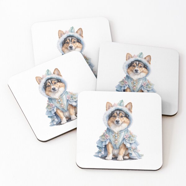Item preview, Colorful Watercolor Retro Dog designed and sold by Victoria Riabov.