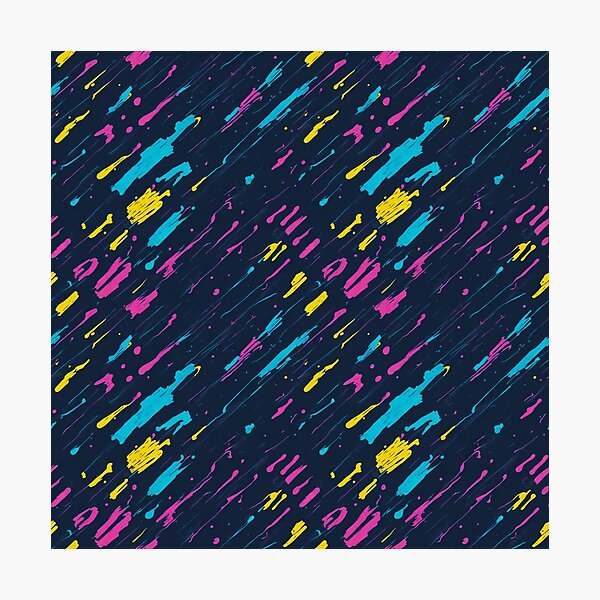 Item preview, Retro Neon Splash designed and sold by Daniel Haddad.