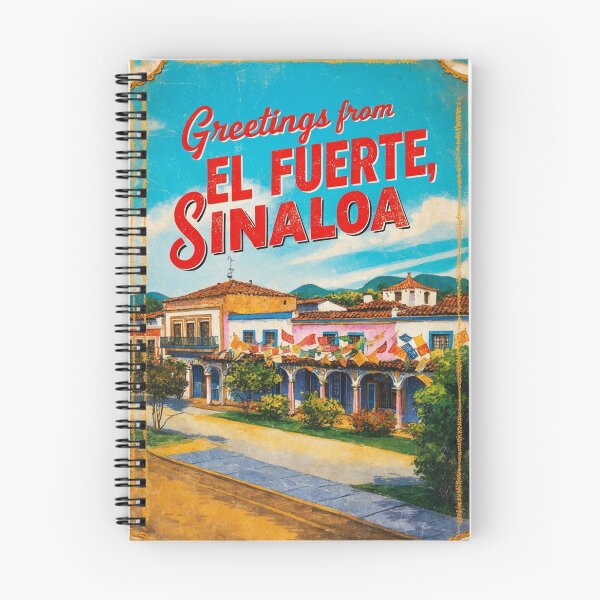 Item preview, El Fuerte Sinaloa Mexico Magic Town Postcard Vintage Travel designed and sold by TravelPostcardGems.