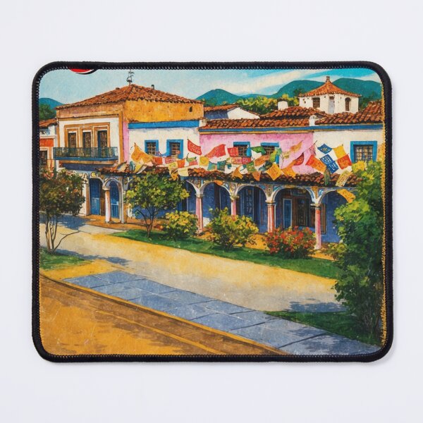 Item preview, El Fuerte Sinaloa Mexico Magic Town Postcard Vintage Travel designed and sold by TravelPostcardGems.