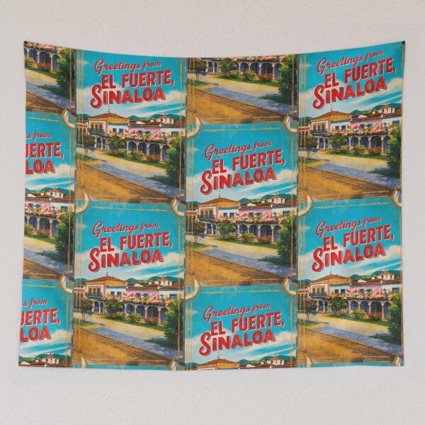 Item preview, El Fuerte Sinaloa Mexico Magic Town Postcard Vintage Travel designed and sold by TravelPostcardGems.