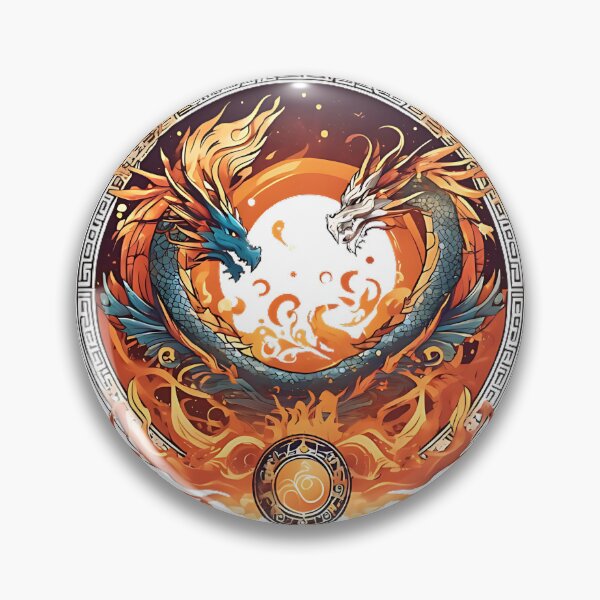 Item preview, Fire and Water Dragons - Yin-Yang Fusion designed and sold by Vulivoje6969.
