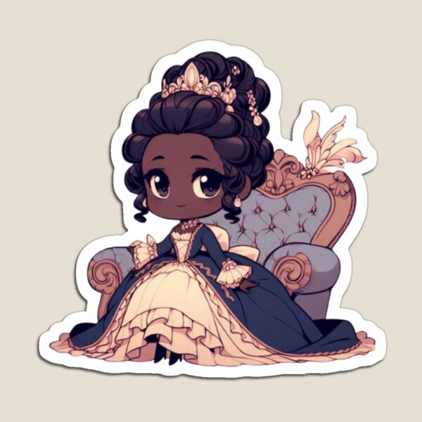 Aperçu de l'œuvre Chibi : Trône de la reine Charlotte créée et vendue par EmberlyDawn.