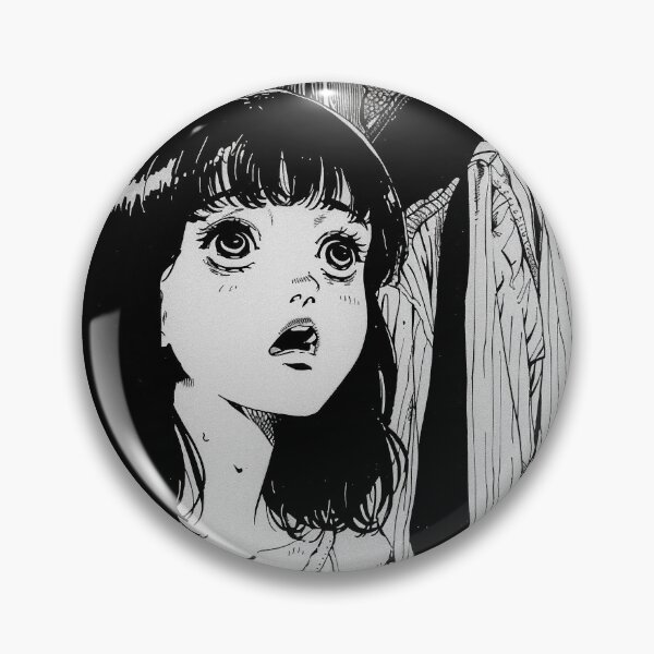 Item preview, Relevation - black and white horror manga anime girl designed and sold by ForsakenFrames.