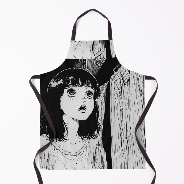 Item preview, Relevation - black and white horror manga anime girl designed and sold by ForsakenFrames.