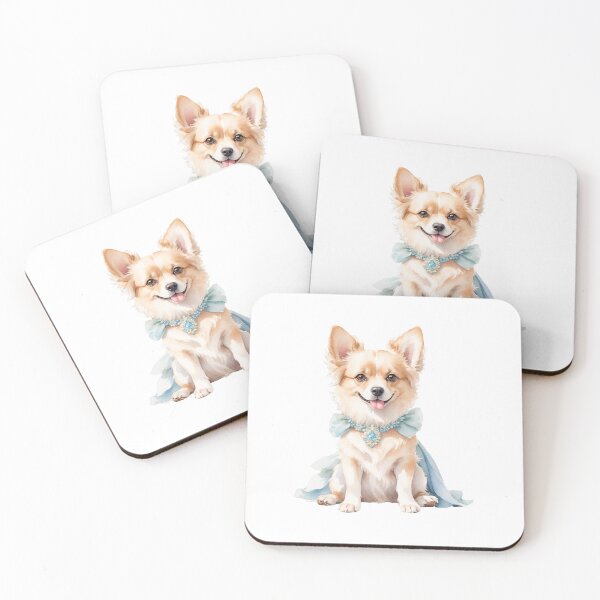 Item preview, Gentle Watercolor Retro Dog Art designed and sold by Victoria Riabov.