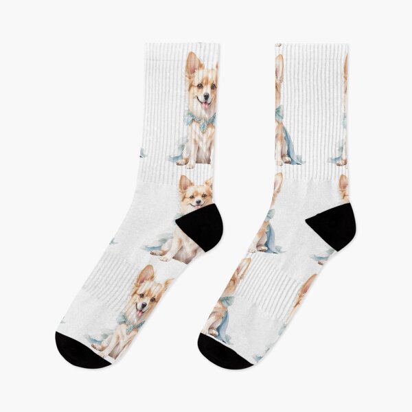 Item preview, Gentle Watercolor Retro Dog Art designed and sold by Victoria Riabov.