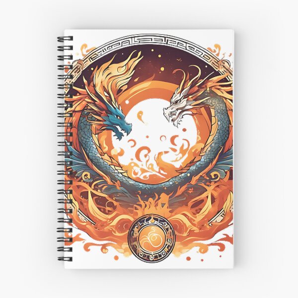 Item preview, Fire and Water Dragons - Yin-Yang Fusion designed and sold by Vulivoje6969.