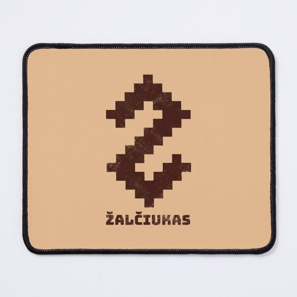 Item preview, Žalčiukas Pixelate Sign Lithuanian Symbol Retro Grunge designed and sold by Lelijo.