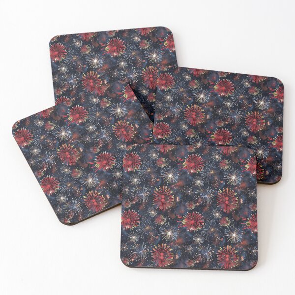 Item preview, Spectacular Fireworks Pattern - Festive Firework Design designed and sold by Creet-Design.