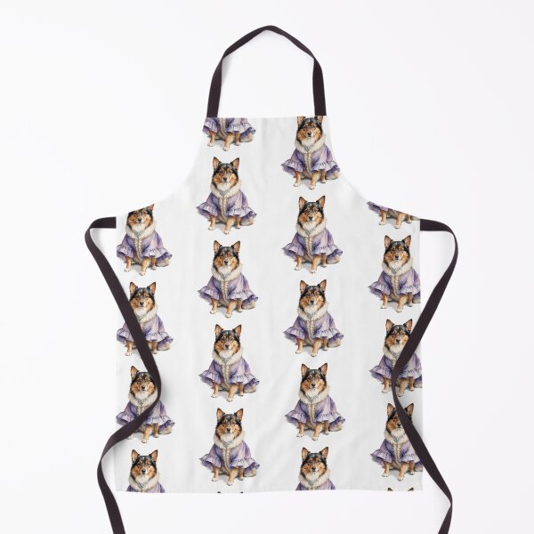 Item preview, Dreamy Watercolor Dog in Retro Outfit designed and sold by Victoria Riabov.